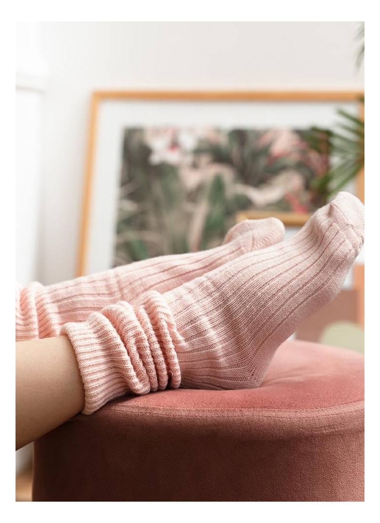 Ponožky na spaní STEVEN růžová