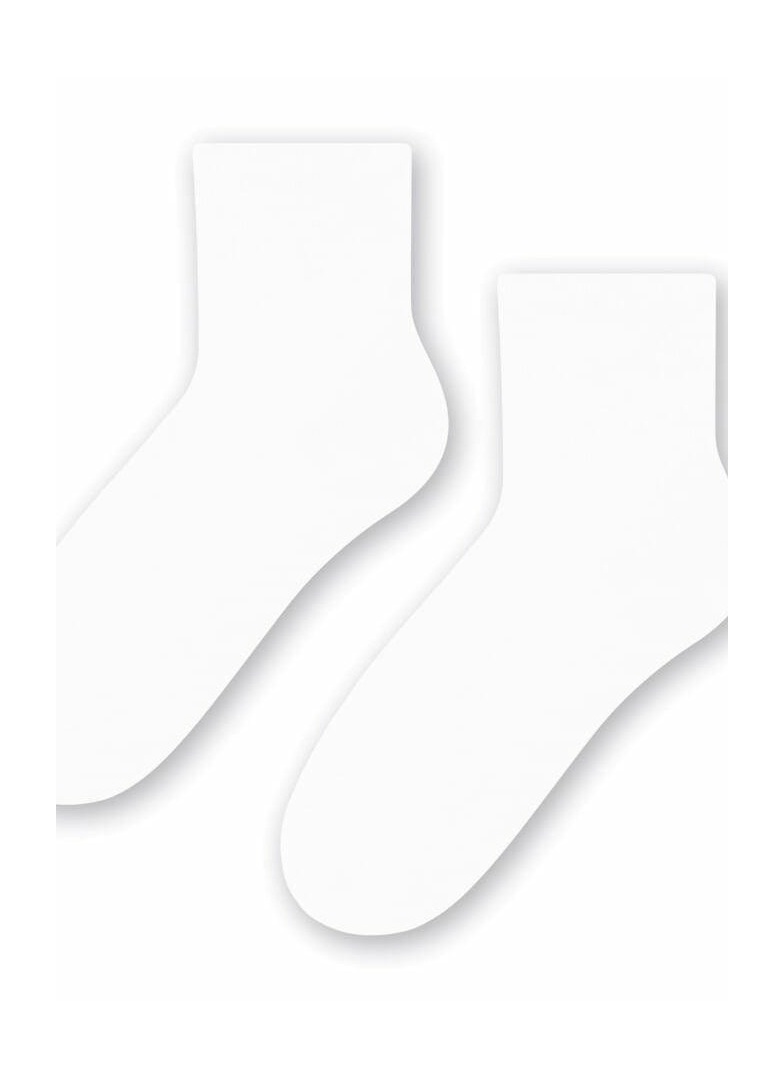 Dámské ponožky bambusové STEVEN bílá