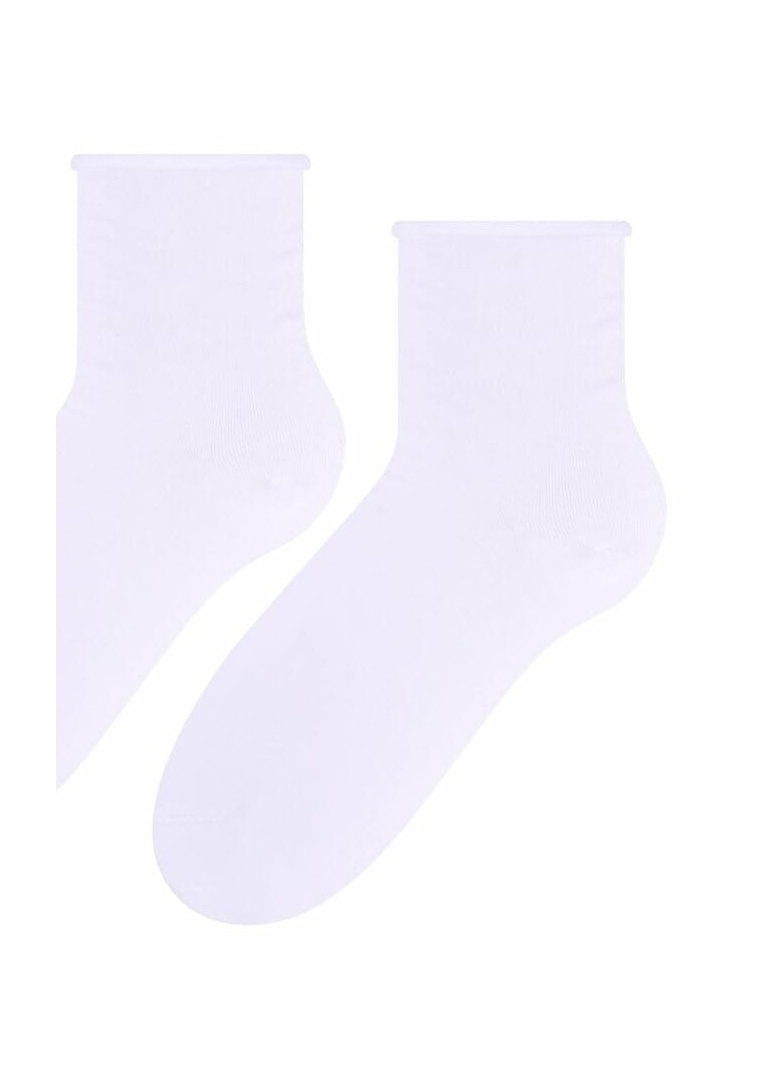 Ponožky bambusové dámské STEVEN bílá