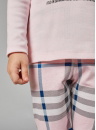 Pijama fete ITALIAN FASHION BORA lung roz/print