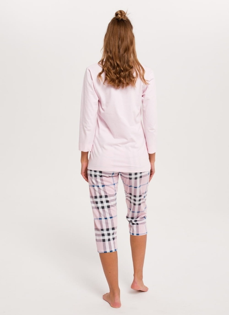 Dámské pyžamo ITALIAN FASHION JOSMI růžová/print
