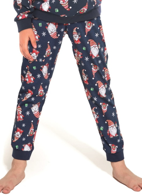 Crăciun Pijama băieți CORNETTE GNOMES blugi