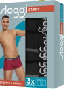 Boxeralsó SLOGGI MEN START HIPSTER BLACK 3PACK