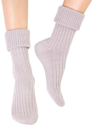 Ponožky na spaní světlý šedá