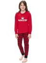 Pijama pentru tineret DOCTOR NAP PDG.9750 RED PRINCESS ROYAL