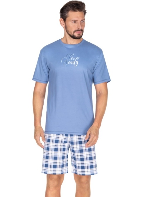 Pánské pyžamo REGINA.1060 modrá