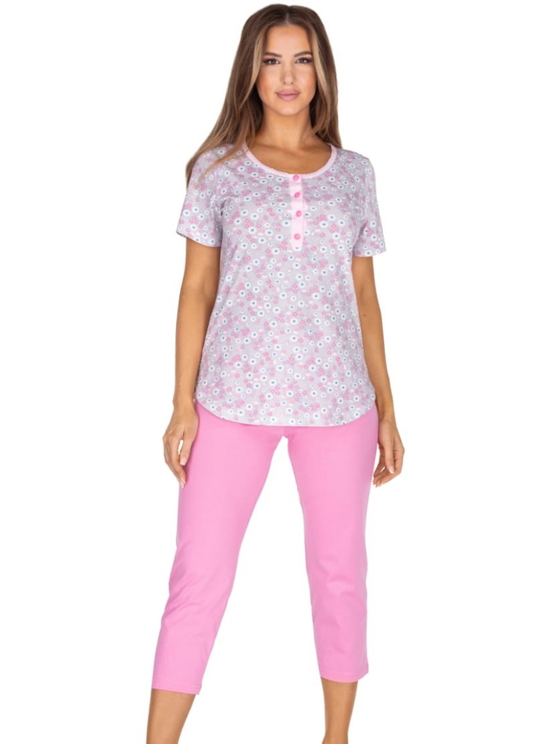 Pijama dama REGINA.1078 gri