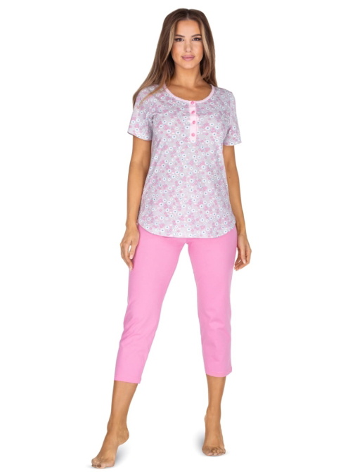 Pijama dama REGINA.1078 gri