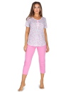 Pijama dama REGINA.1078 gri