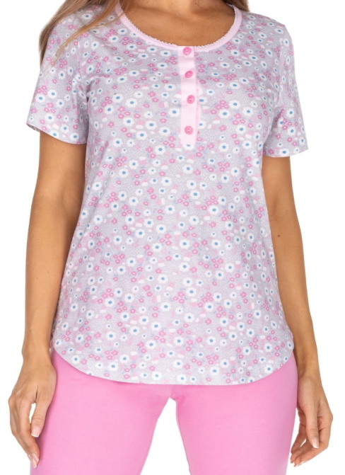 Pijama dama REGINA.1078 gri