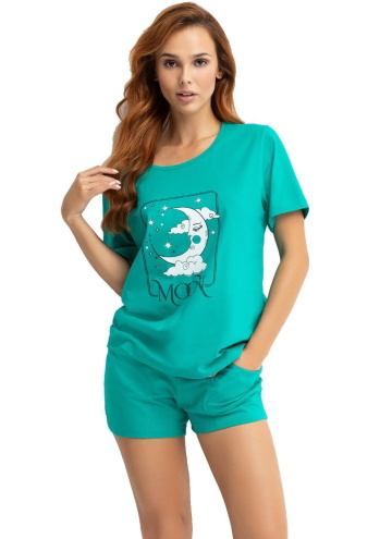 Piżama damska LU.1060 zielony