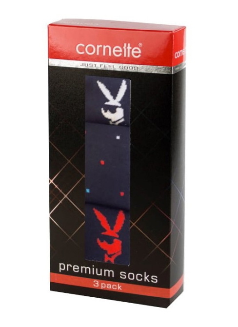 Șosete CORNETTE 3PACK PLAYBOY