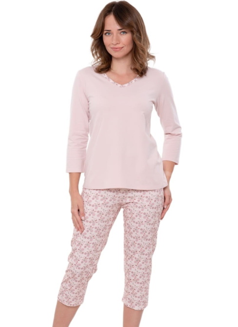 Pijama dama WADIMA.1039 roz perlat