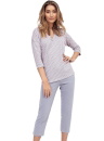 Pijama dama CANA.1018 roz-gri