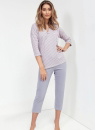 Pijama dama CANA.1018 roz-gri