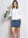 Spódnica Italian Fashion KARINA mini jeans