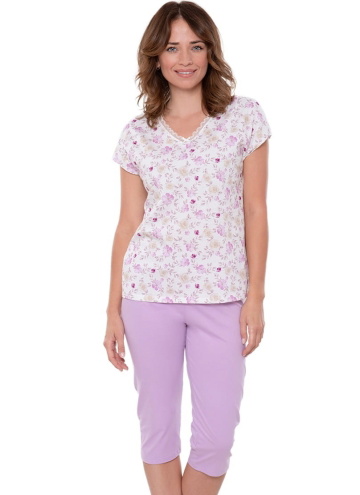 Pijama dama WADIMA.1051 liliac