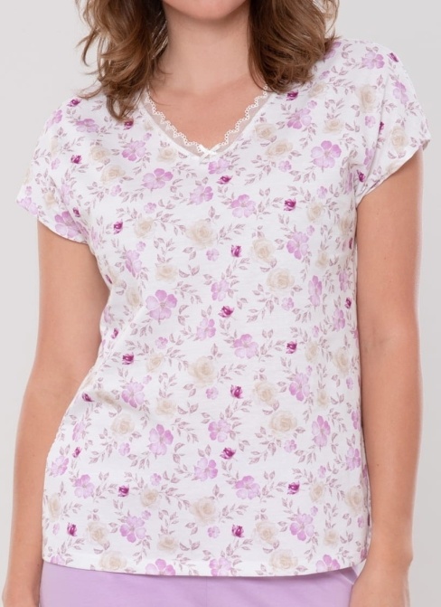Piżama damska WADIMA.1051 jasny liliowy