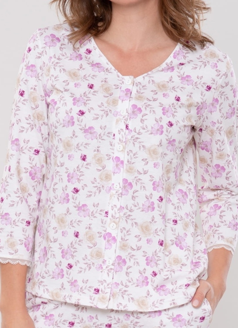 Piżama damska WADIMA.1057 jasny liliowy