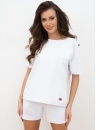 Bluzka damska Italian Fashion ALTA kr.ręk. biała