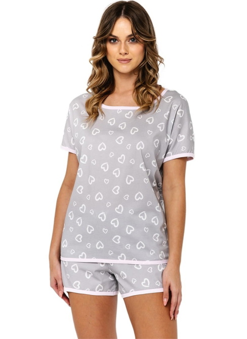 Pijama pentru femei ITALIAN FASHION NOELIA scurt print