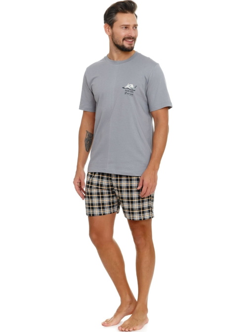 Pijama pentru bărbați DOCTOR NAP PMB.5153 GREY