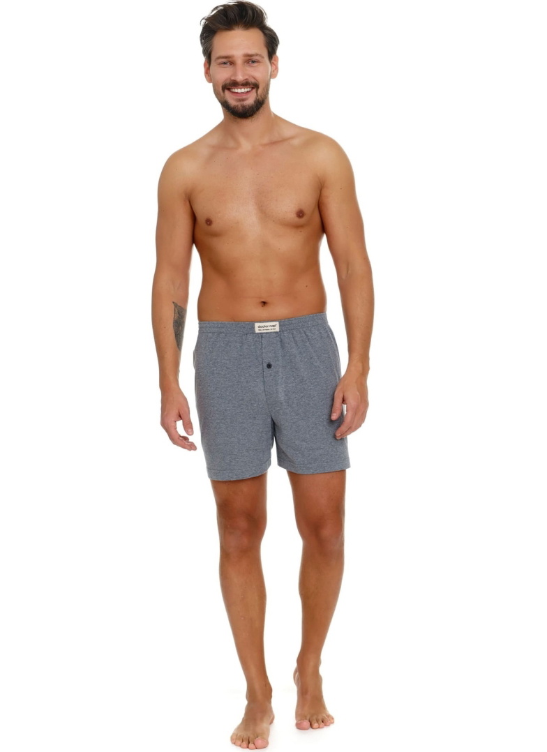 Férfi boxeralsó DOCTOR NAP BOX.5166 DARK GREY