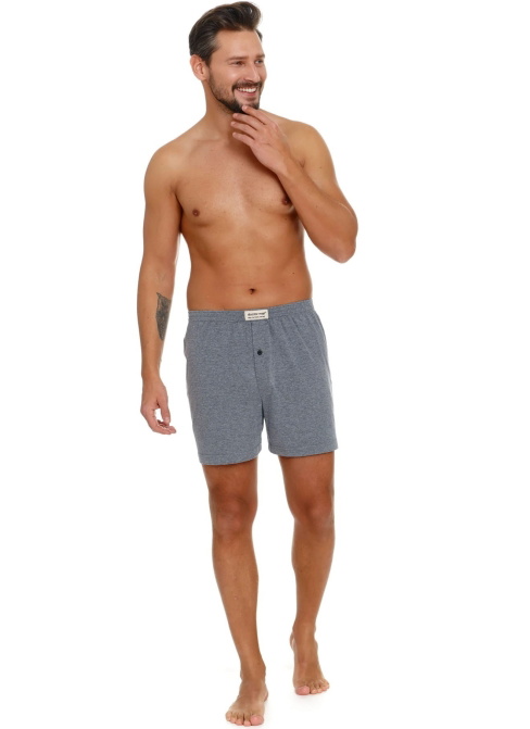 Férfi boxeralsó DOCTOR NAP BOX.5166 DARK GREY