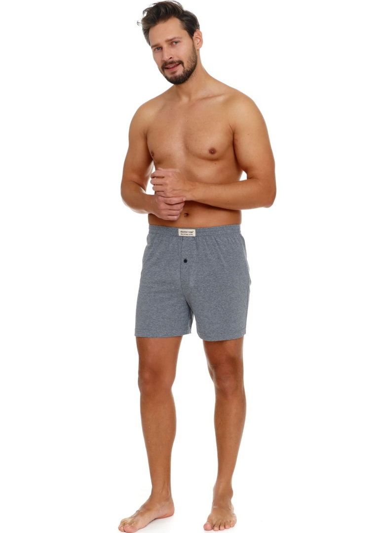 Férfi boxeralsó DOCTOR NAP BOX.5166 DARK GREY