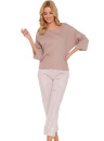 Női pizsama DOCTOR NAP PM.5119 BEIGE