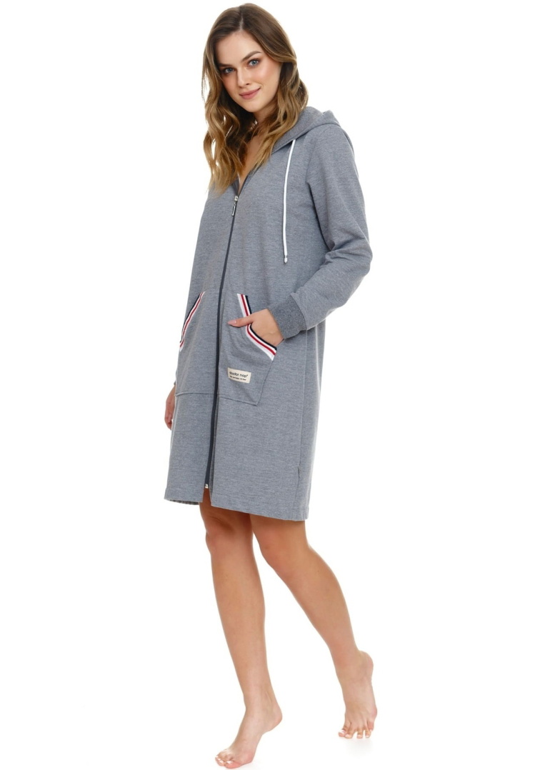 Női köntös DOCTOR NAP SMZ.5116 DARK GREY