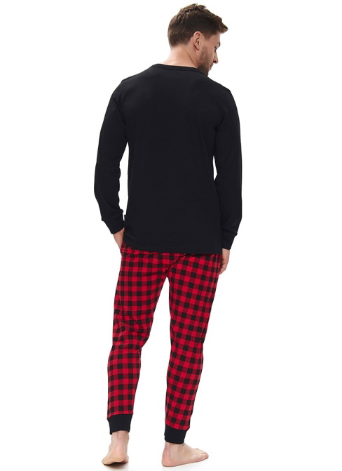 Pijama pentru bărbați DOCTOR NAP PMB.9761 RED KING ROYAL