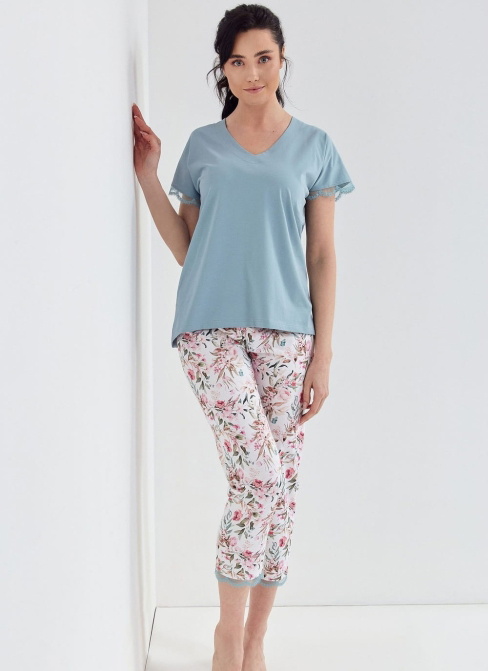 Pijama dama CANA.1042 verde