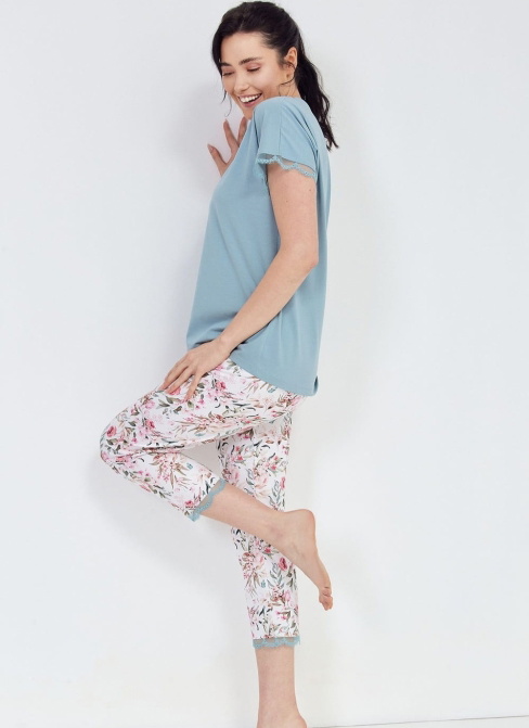 Pijama dama CANA.1042 verde