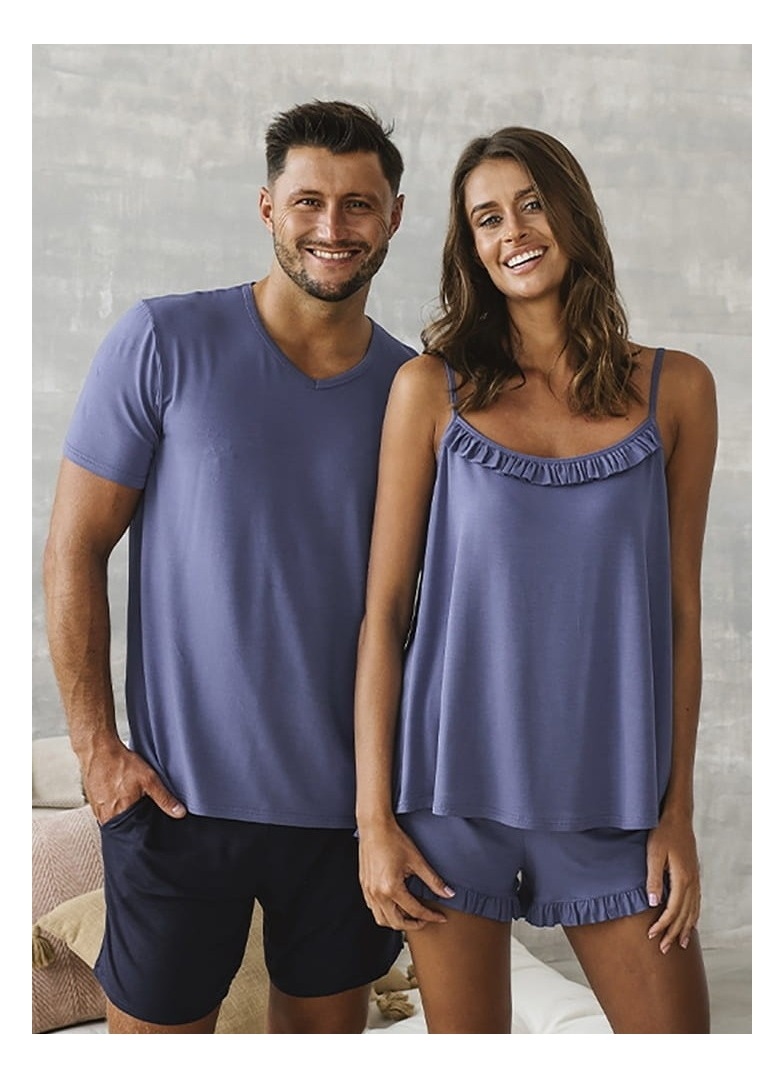 Dámské pyžamo ITALIAN FASHION STYL modrá
