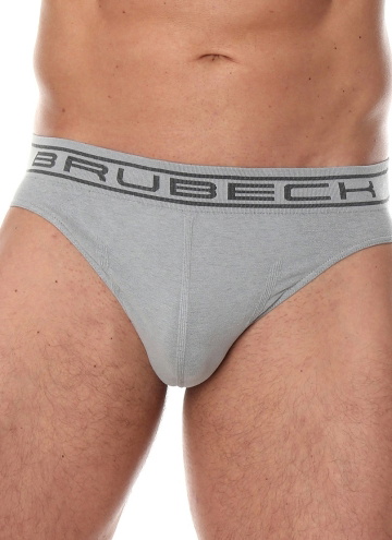 BRUBECK Slipuri bărbați COMFORT COTTON gri