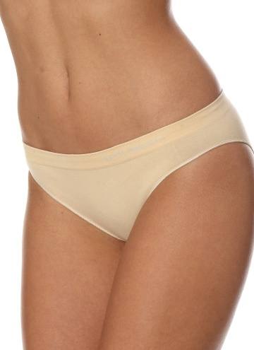 BRUBECK Bikini bugyi COMFORT COTTON bézs