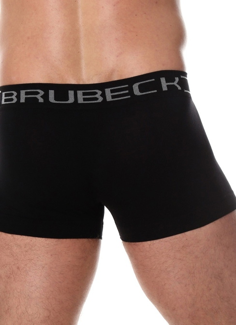 BRUBECK Boxeri bărbați COMFORT COTTON negru