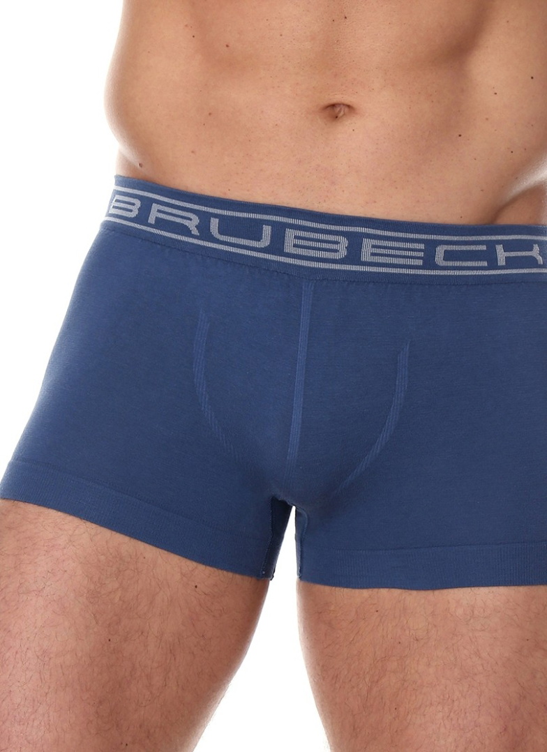 BRUBECK Férfi boxeralsó COMFORT COTTON kék