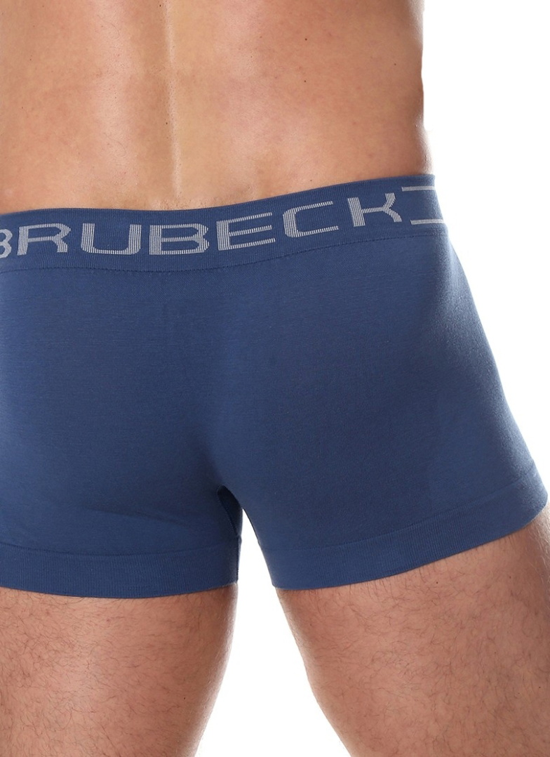 BRUBECK Boxeri bărbați COMFORT COTTON albastru