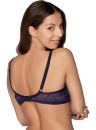 Sutien push-up GAIA.1012 albastru închis