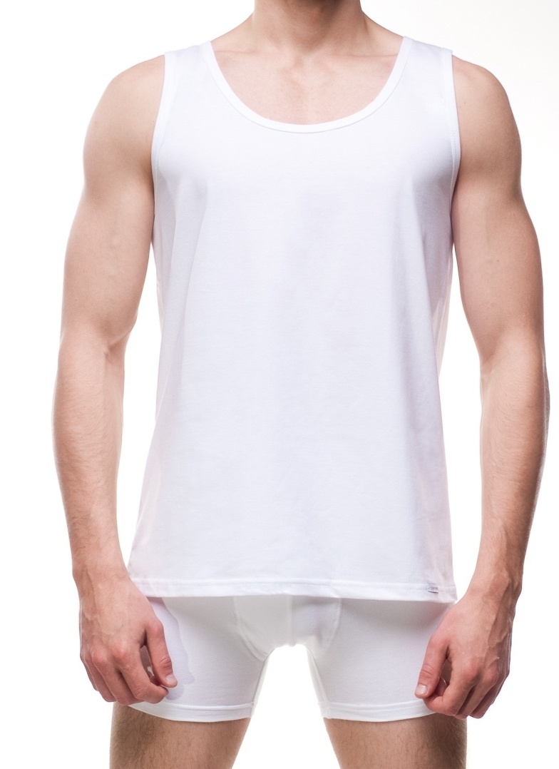 Pánské tričko CORNETTE AUTHENTIC 205 bílá