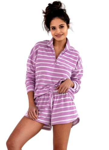 Dámské pyžamo SENSIS.1117 fialová