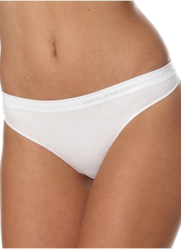 BRUBECK Női tanga COMFORT COTTON fehér