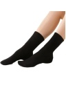 Ponožky HALF-FROTTE dámské STEVEN černá
