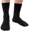 Pánské ponožky s merino vlny bezotlaké STEVEN černá