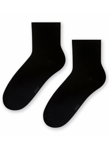 STEVEN Dámské ponožky BAMBOO černá