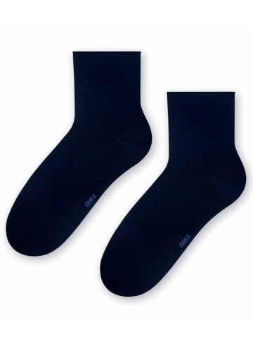 STEVEN Dámské ponožky BAMBOO tmavě modrá
