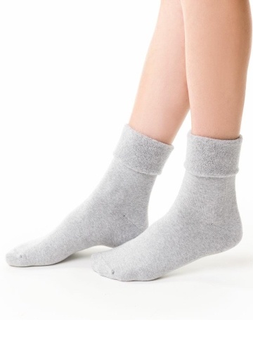 Ponožky dámské FROTTE STEVEN melanž světlý šedá