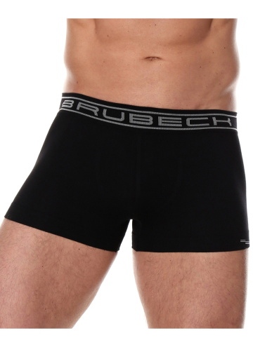 BRUBECK Férfi boxeralsó COMFORT COTTON fekete